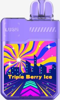 Digiflavor Geekbar LUSH ühekordsed kolmekordne marjajää 88T2N3 Digiflavor Geekvape Pods