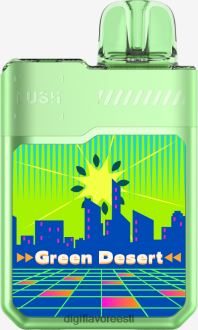 Digiflavor Geekbar LUSH ühekordsed roheline kõrb 88T2N6 Digiflavor Vape For Sale